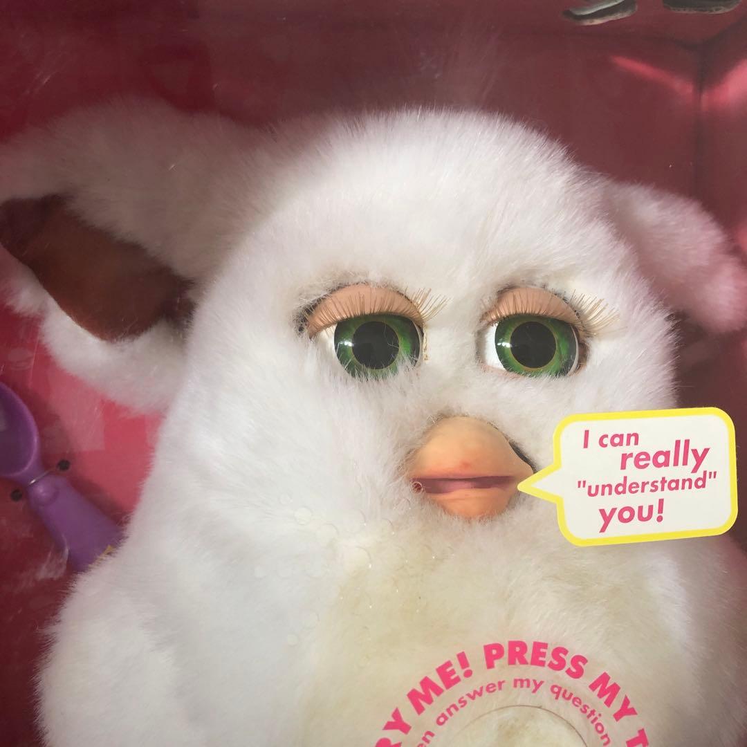 ファービー 2 英語版 2005 シュガースノー ホワイト 海外版 箱 ボックス