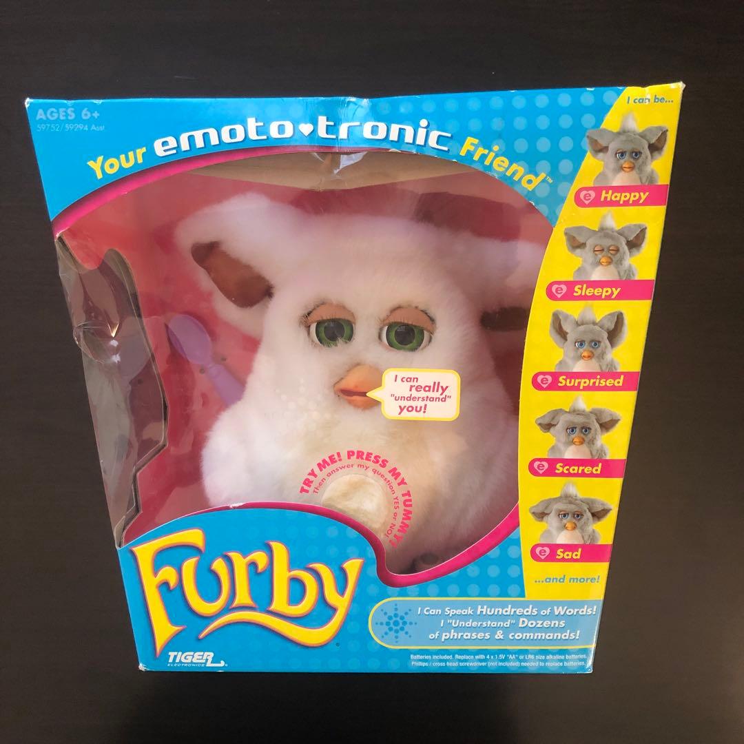 ファービー 2 英語版 2005 シュガースノー ホワイト 海外版 箱 ボックス