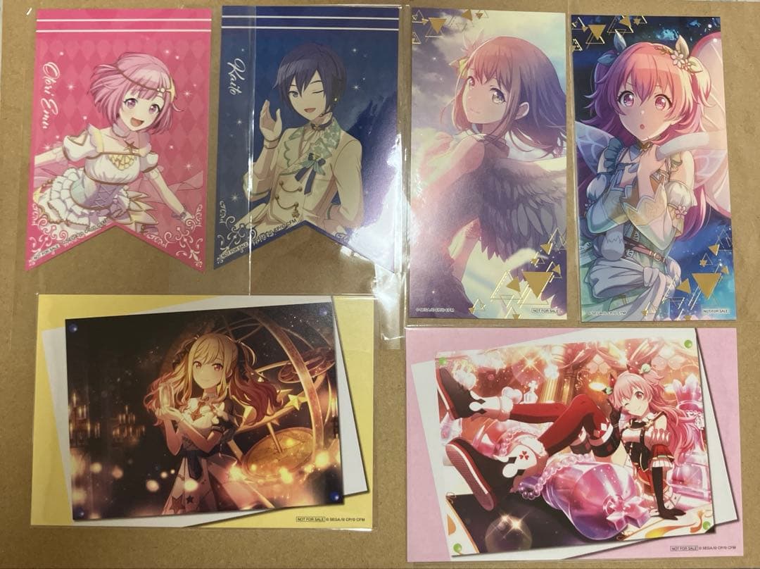 プロセカ バラ売り 缶バッジ エピカ ラッキーくじ 特典 ステッカー ウエハース