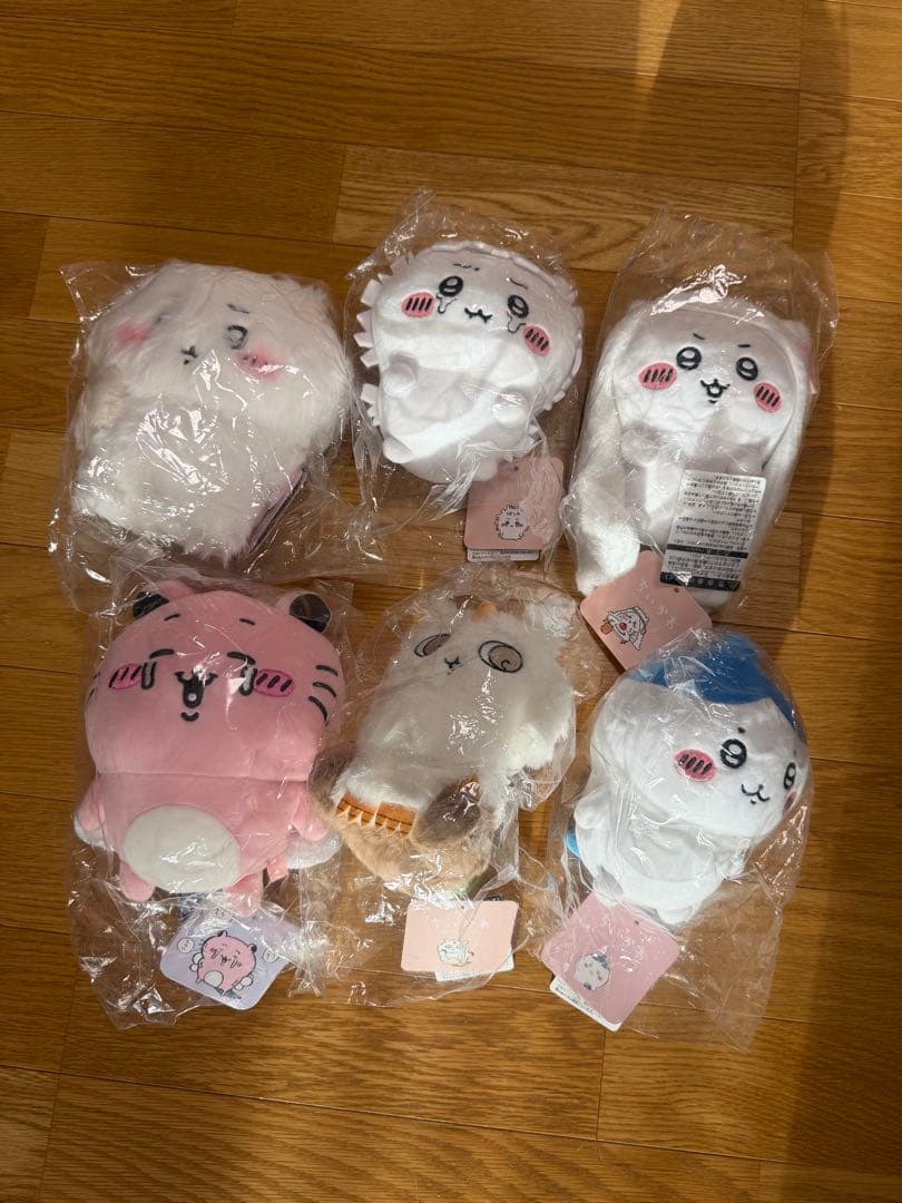 ちいかわぬいぐるみ　ちいかわ　ハチワレ　キメラ　あのこ　6点セット