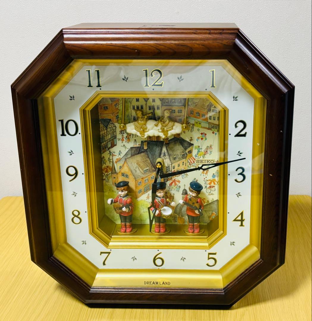 SEIKO からくり時計 ドリームランド RE511B 掛時計 セイコー