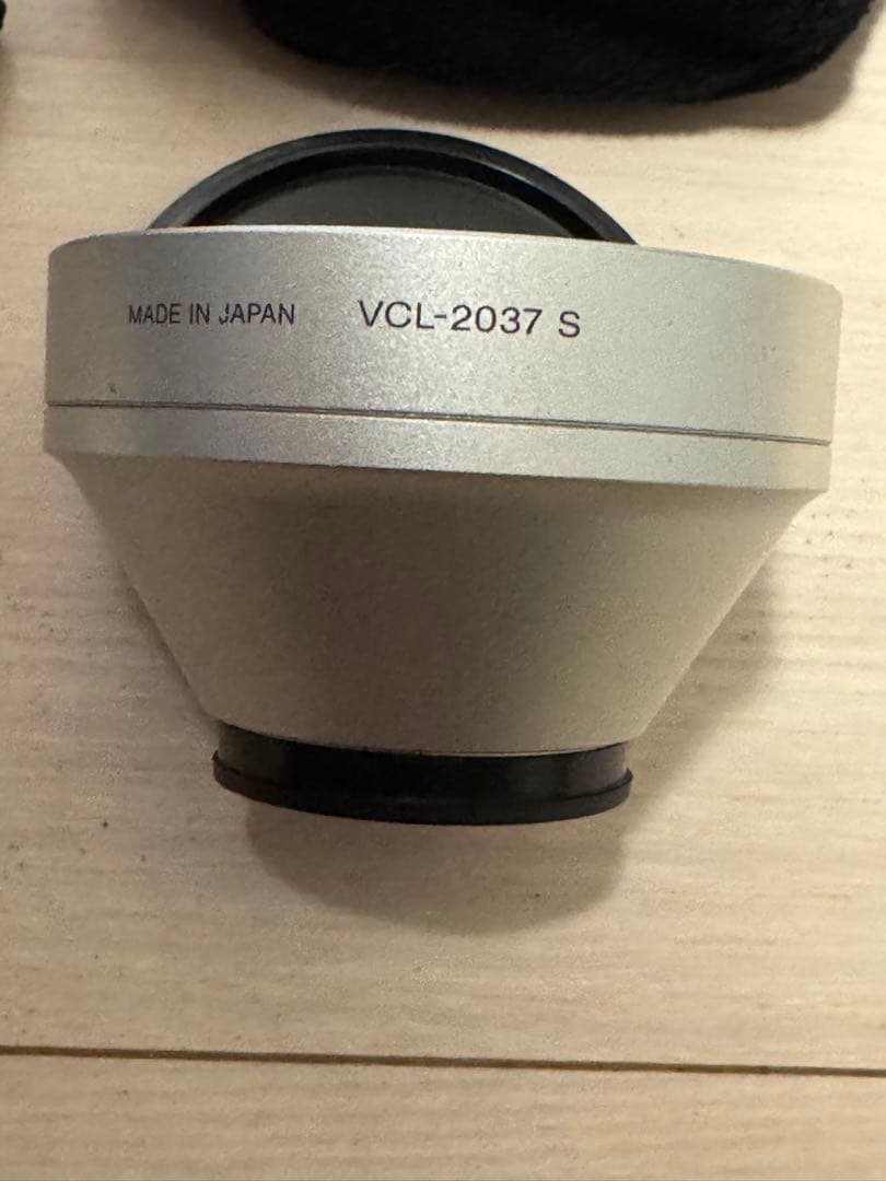 SONY DCR-PC300K ビデオカメラ　望遠・広角レンズ、ライト、マイク等