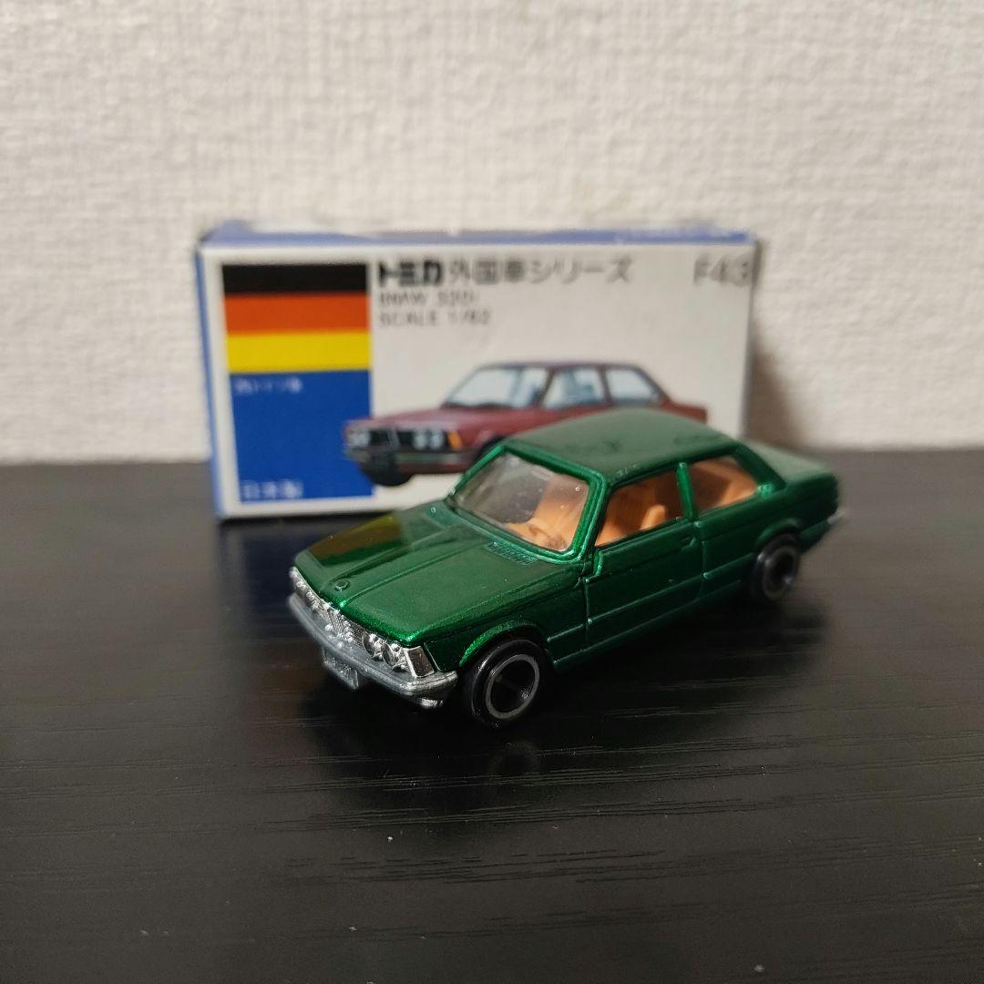 TOMICA　トミカ　BMW　320i　緑色　箱付き