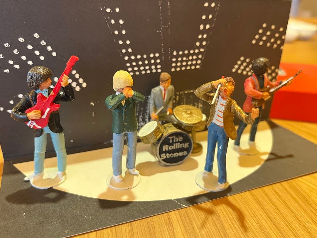 ザ・ローリングストーンズ　アンティークフィギュア エドサリバンショー