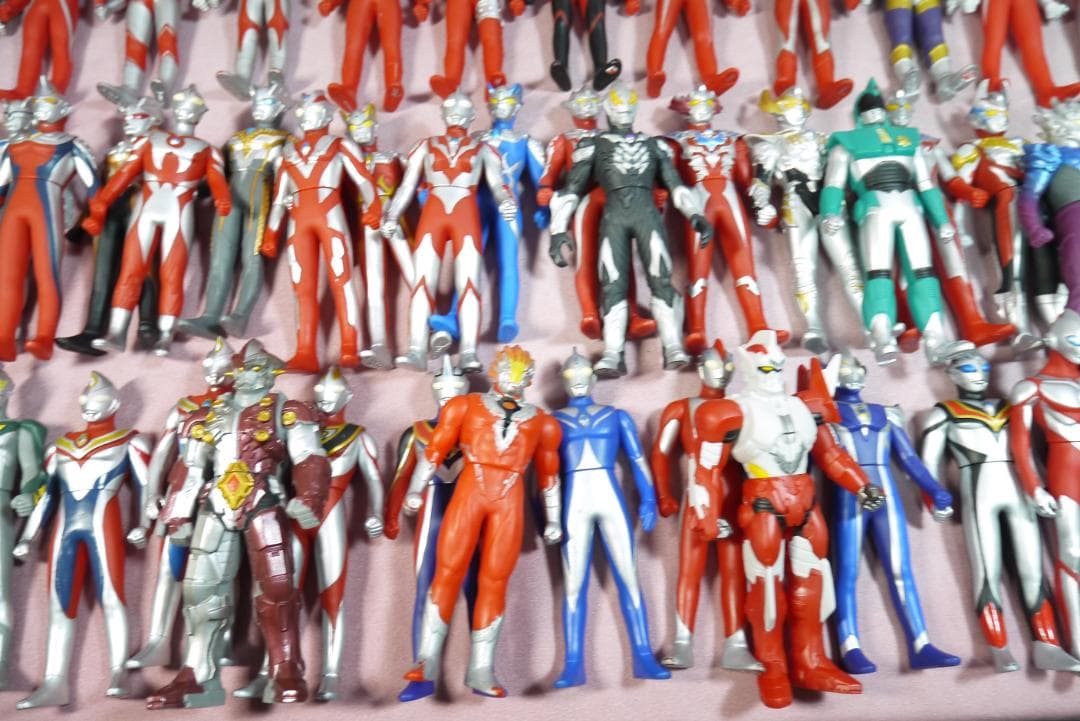 【専用】ウルトラヒーローシリーズ500　ウルトラマン　ソフビ　124体セット