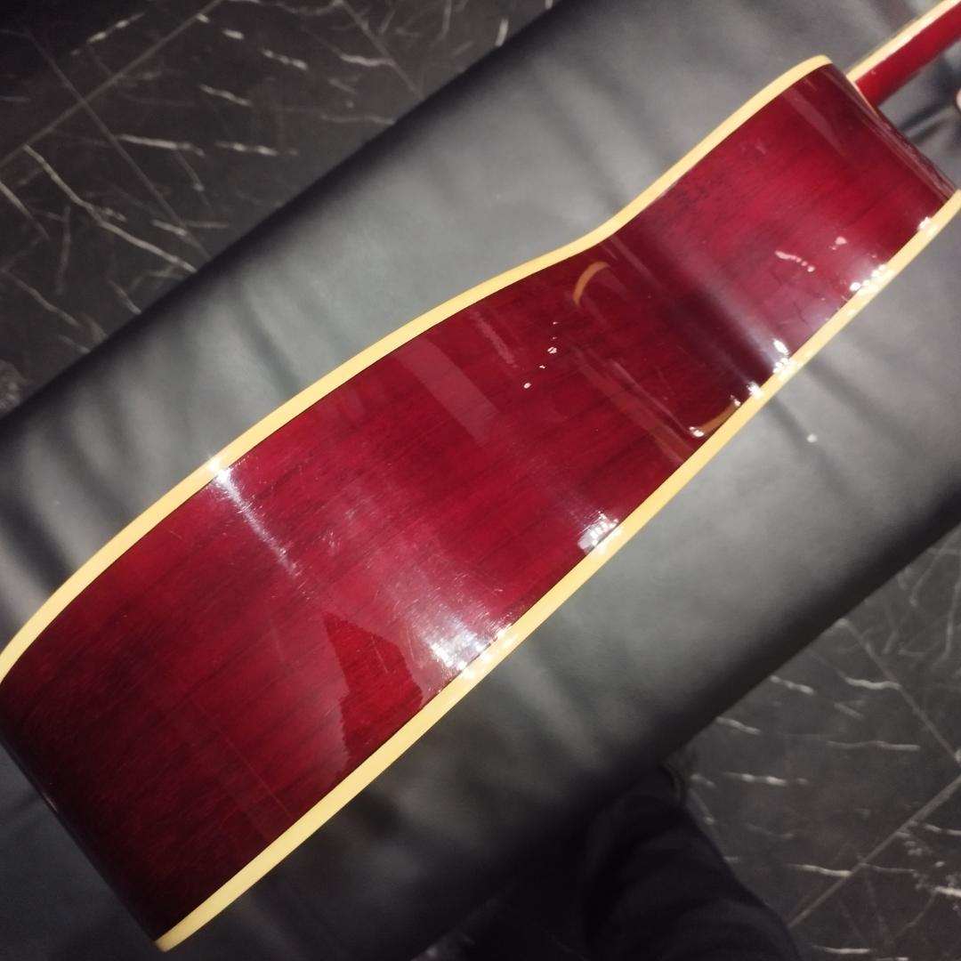 Morris　モーリス F-02RS　アコースティックギター　レッドサンバースト