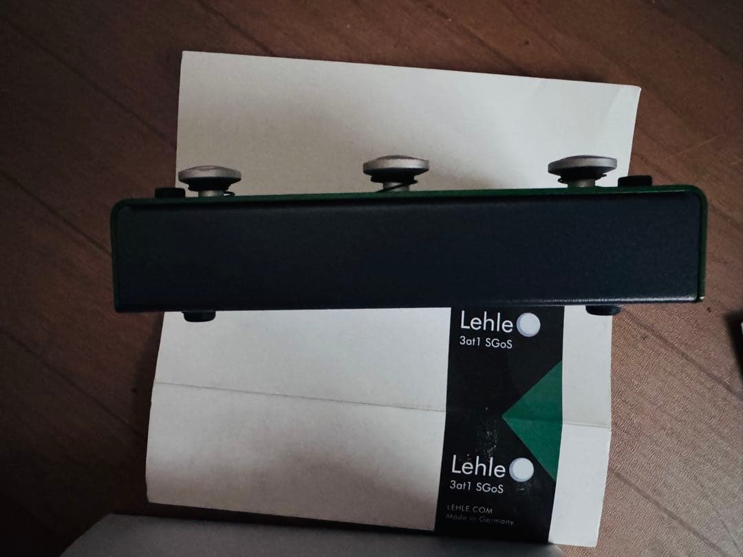 【美品】Lehle 3at1 SGoS ギターエフェクター、インプットセレクター