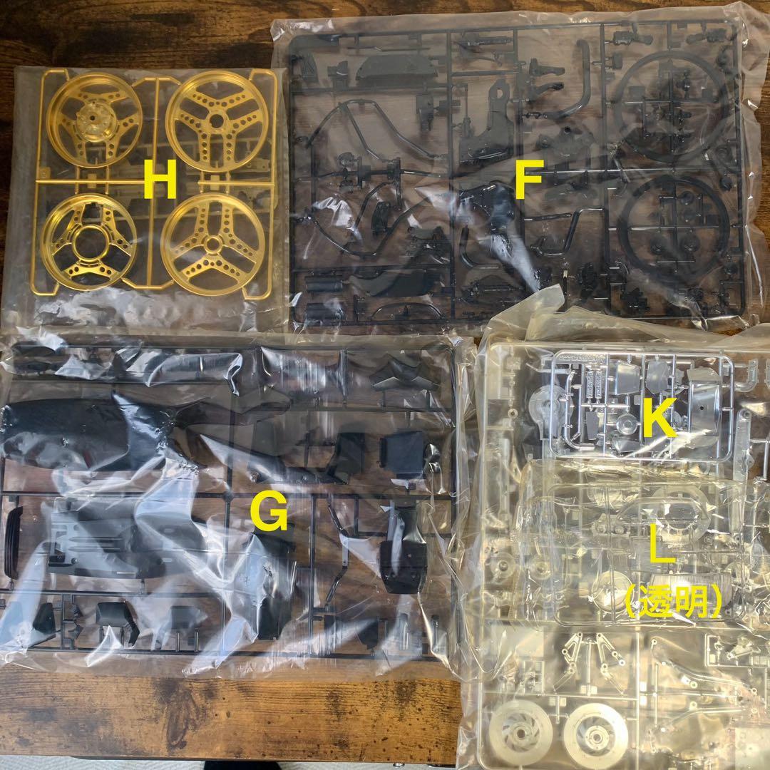 K877⭐︎未組立 タミヤ 1/6 HONDA CX500ターボ '82製 プラモ