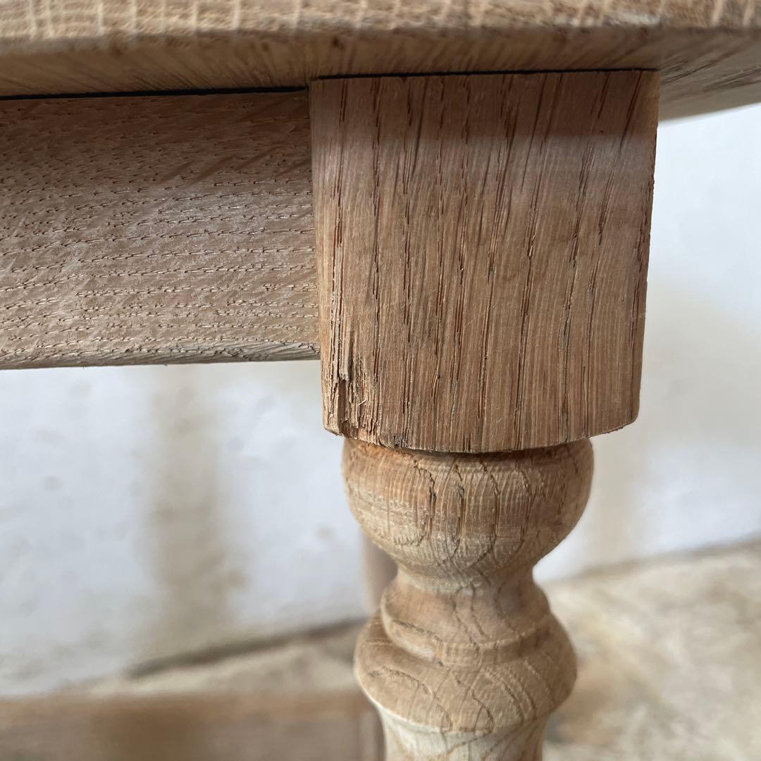 ビンテージ　サイドテーブル ベッドサイドテーブル　小　剥離