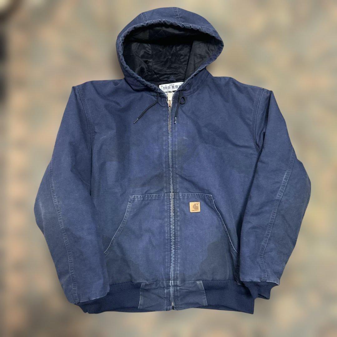 Carhartt カーハート アクティブジャケット ネイビー 古着