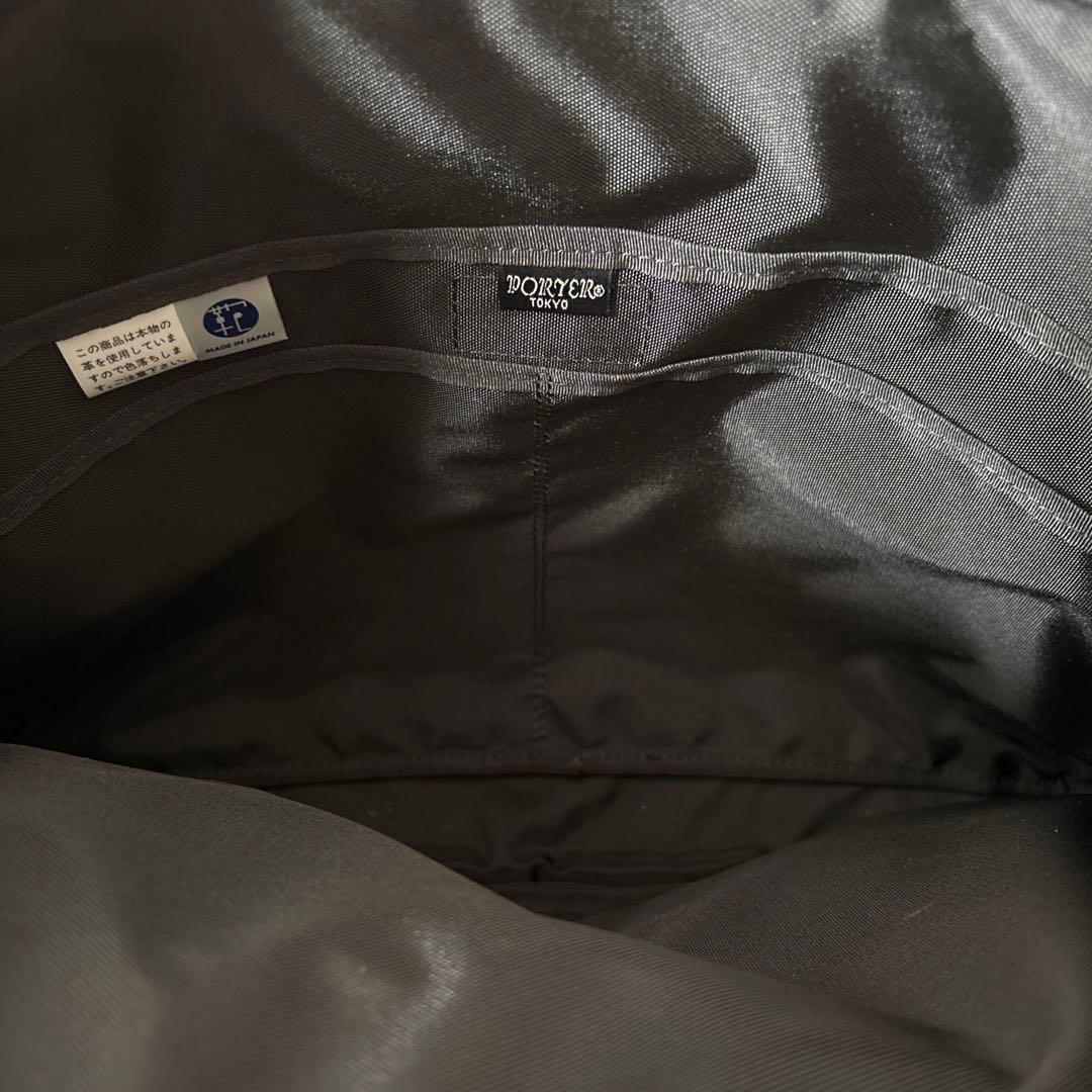 美品✨ポーター　ビジネスバッグ　オールレザー　2way ブラック　シボ革