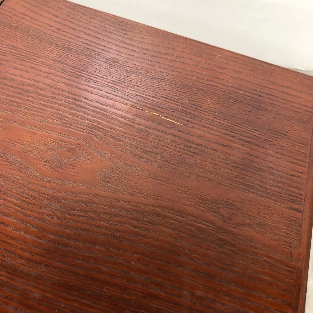 文机　折りたたみ机　アンティーク　和モダン　インテリア