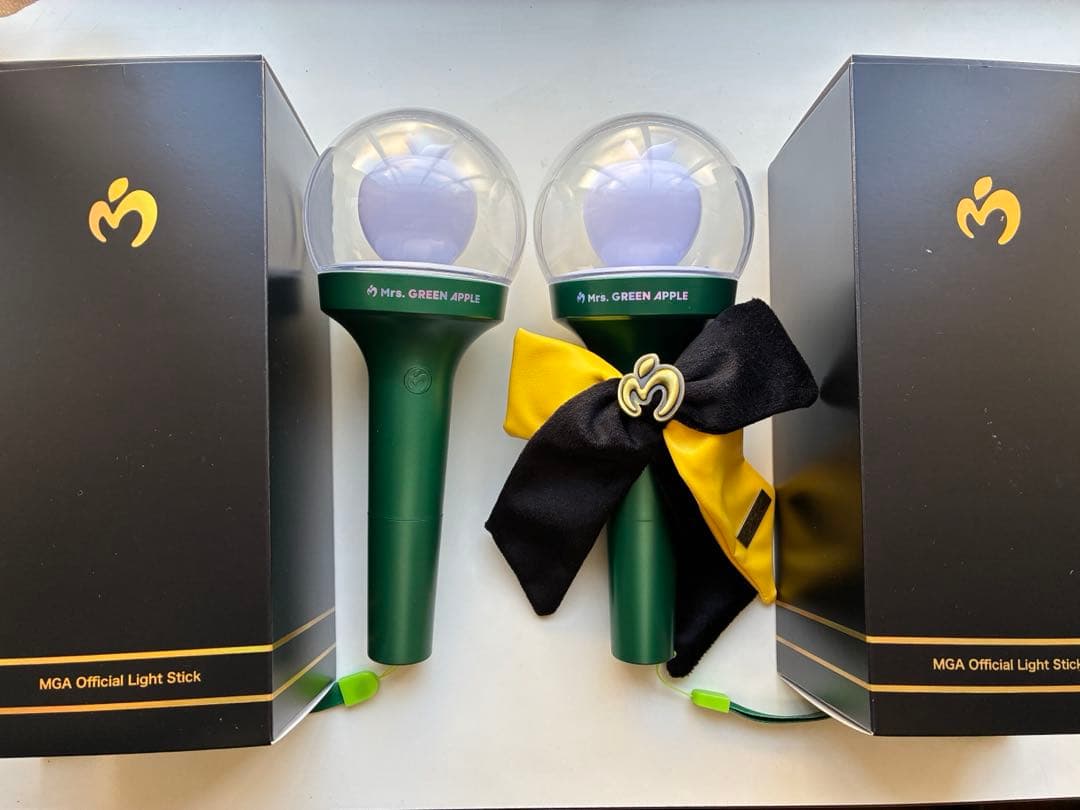 ミセス ライトスティック ペンライト2本＆リボン1個