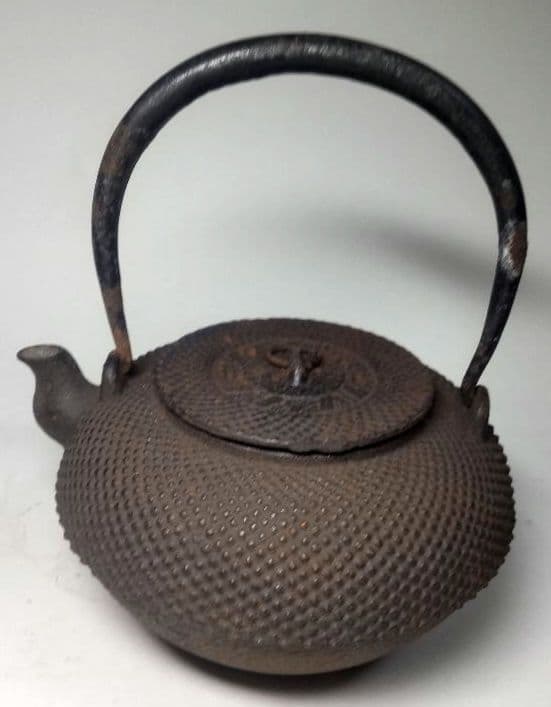 南部鉄器 鉄瓶 龍文堂 「ナショナル電子ランプ」