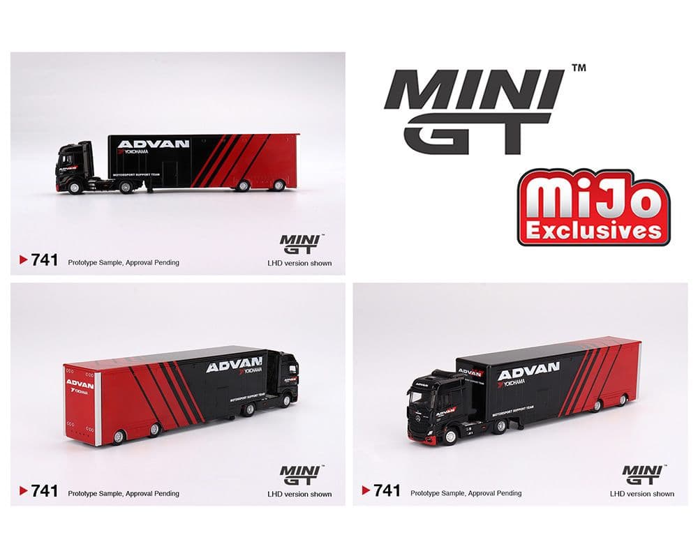 MINI GT 　Mercedes-Benz Actros トレーラー