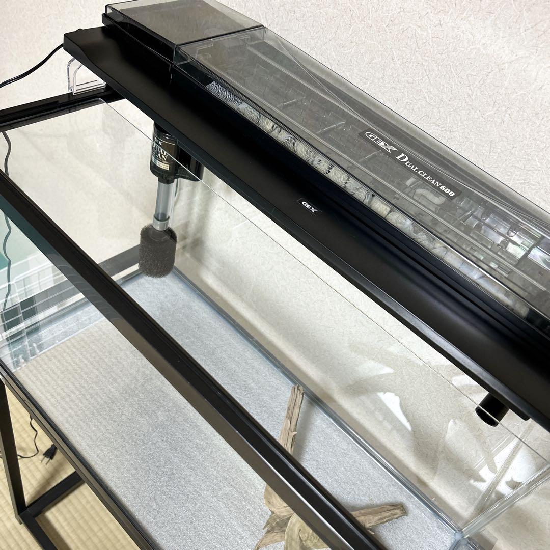 【大阪 近畿 直接取引 引き取り限定】美品 GEX 60cm水槽 水槽台セット