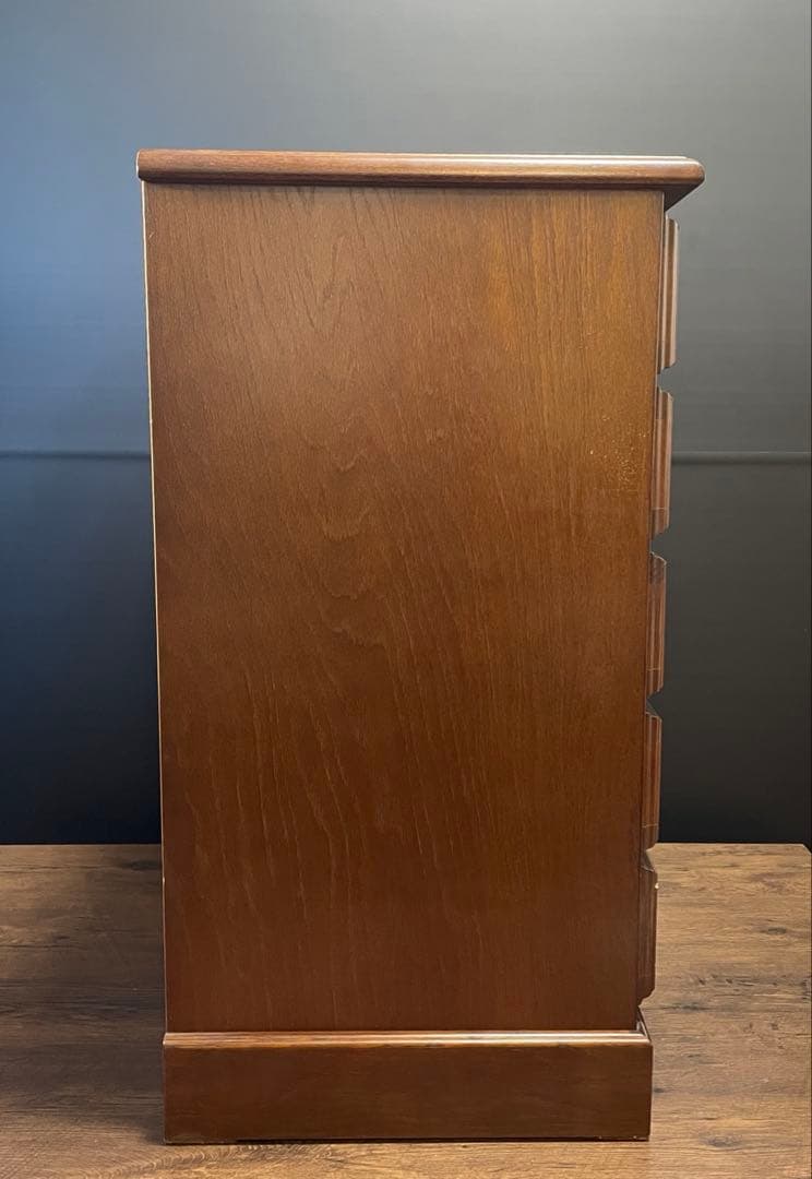 越後民芸　５段 民芸箪笥　整理箪笥　タンス　箪笥　たんす　チェスト　引出し