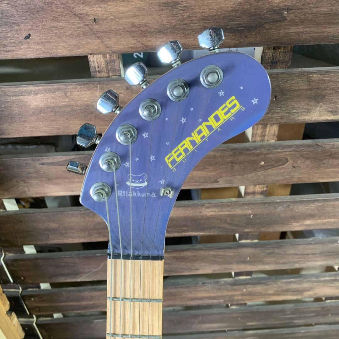 J760 FERNANDES エレキギター ZO-3 リラックマ 宇宙デザイン