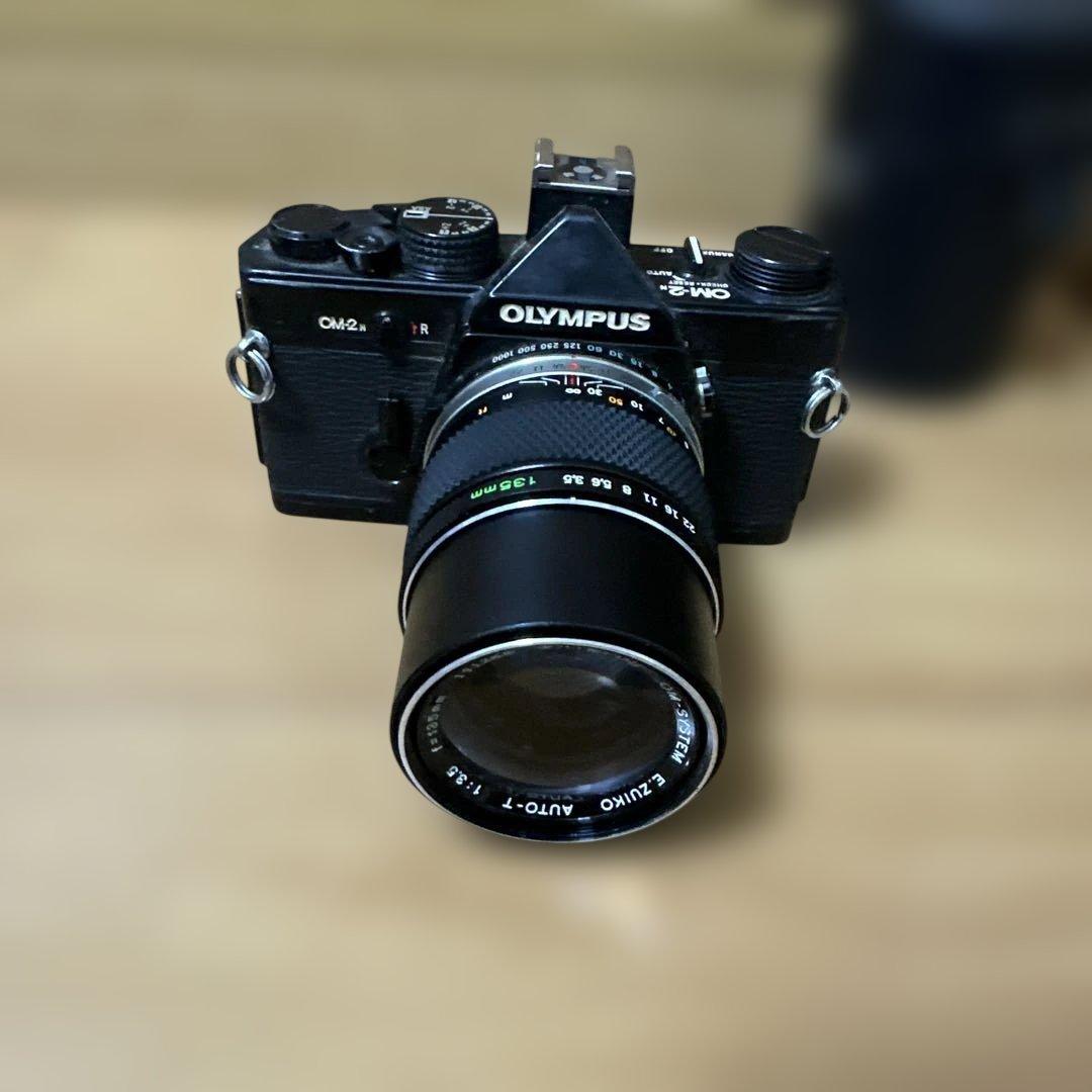 Ricoh TLS401 & Olympus OM-2n 一眼レフカメラセット