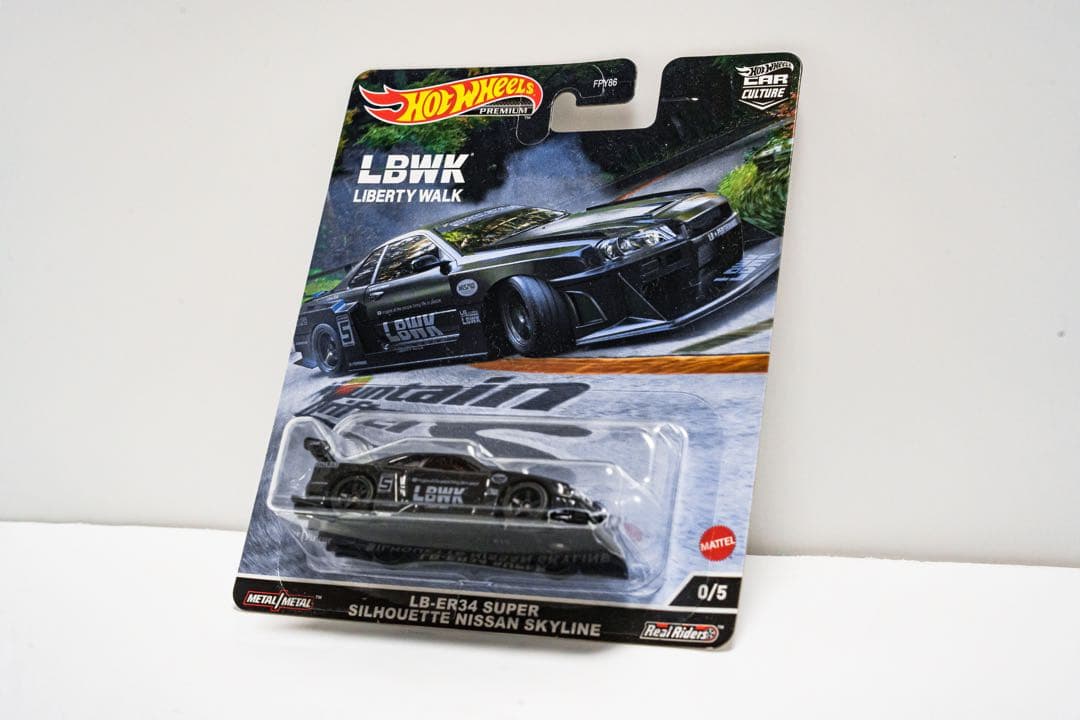 ホットウィール スカイライン ER34 LBWK スーパーシルエット