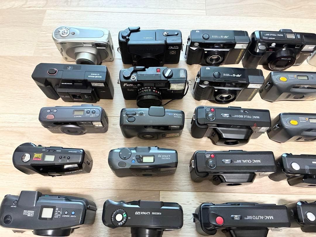 カメラ　まとめ売り 36台　Canon・OLYMPUS・FUJ I・RICOH他