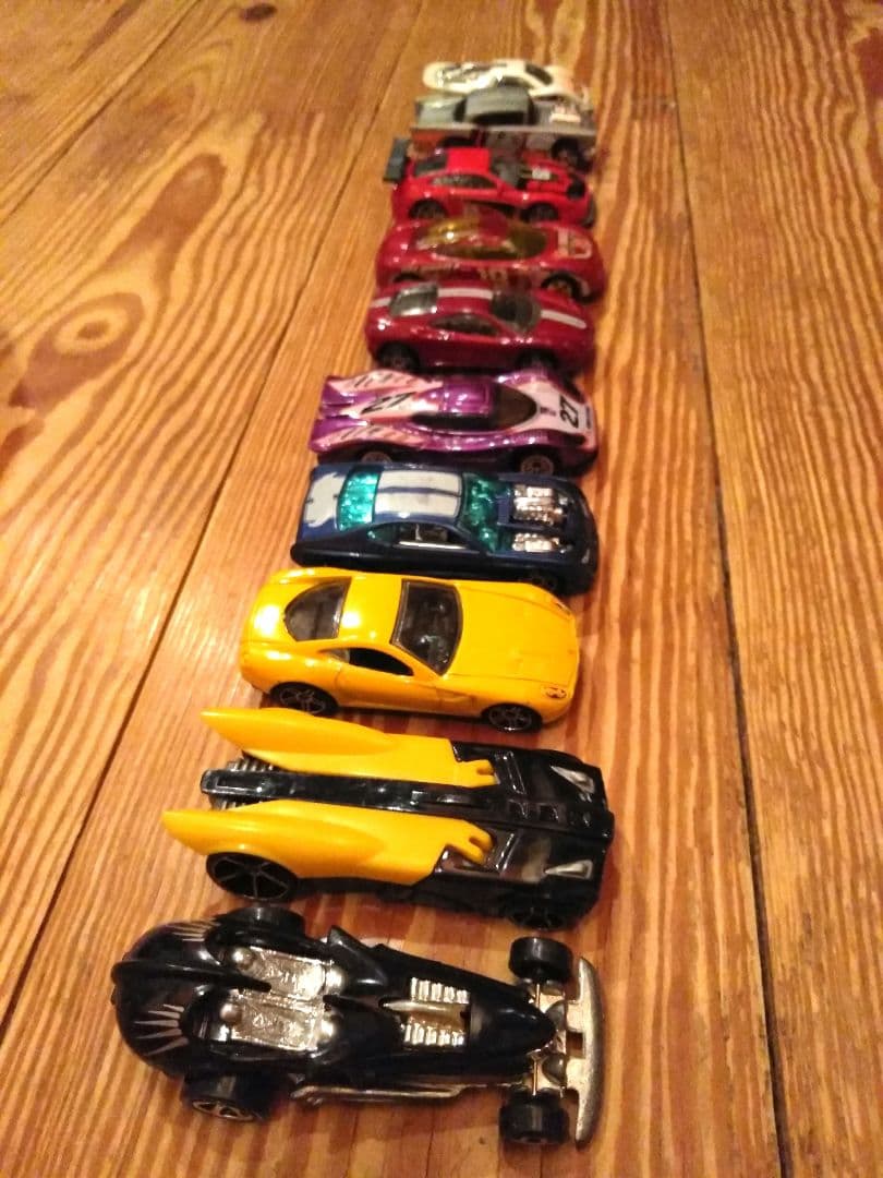 ホットウィール　Hot Wheels　コース&車セット