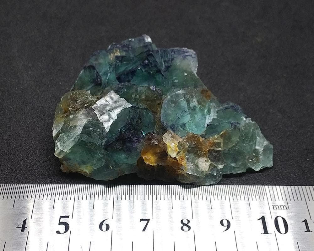 375 フローライト エロンゴ産 ブルーグリーン パープル 蛍石