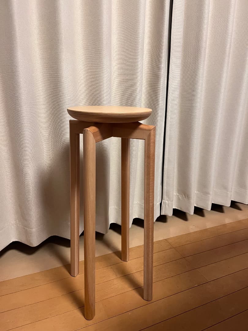 匠工芸 SUU別注　木のマッシュルームスツールスツール