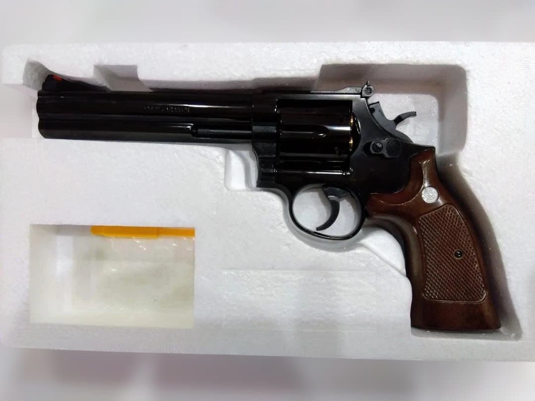 Marushin M586 6インチ ダブルディープブラックモデルガン（希少品）