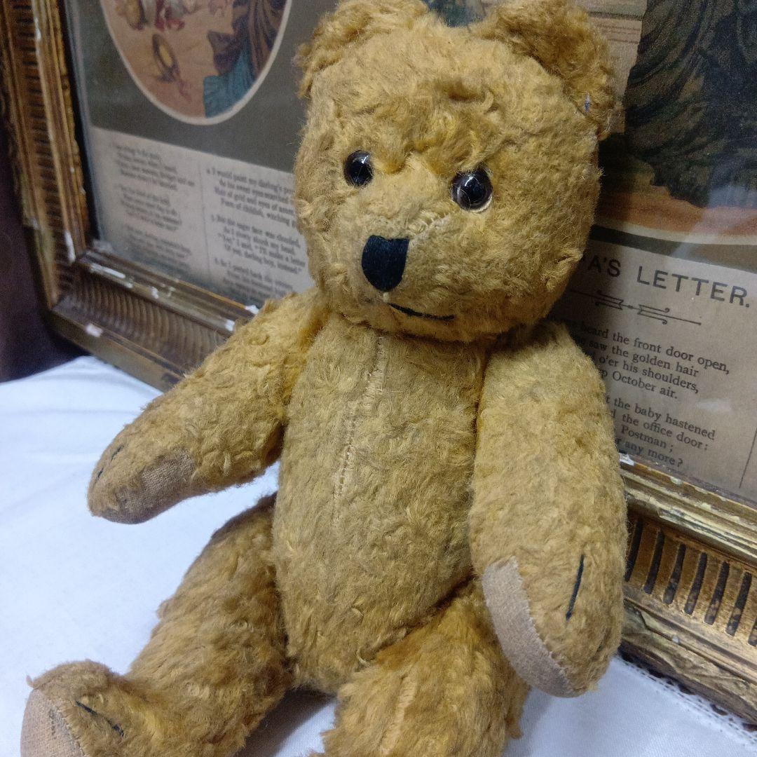 ♥ドイツからやって来た賢いお顔の　アンティーク　テディベア♥