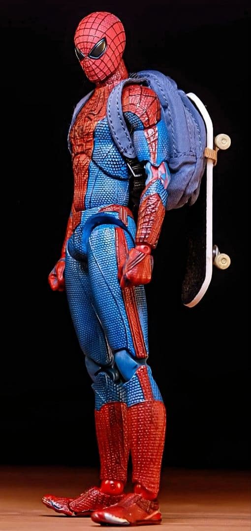 MAFEX アメイジング・スパイダーマン No.001＆カスタムヘッド2個 新品