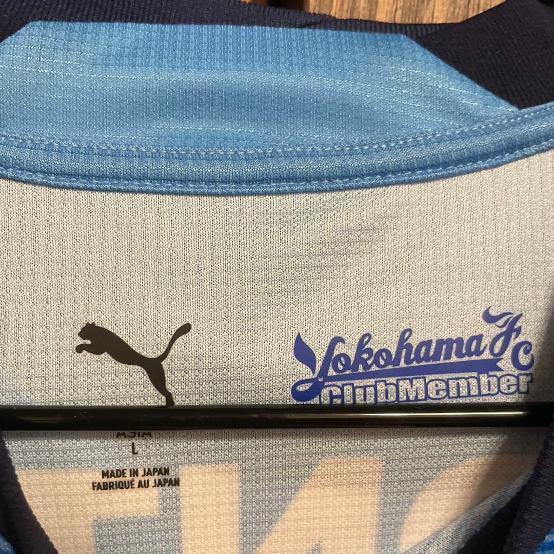 横浜FC ユニフォーム #3 鈴木準弥 Lサイズ