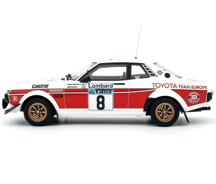 Y*i様 1/18 トヨタ セリカ RA21 RACラリー 2位 1977 #8