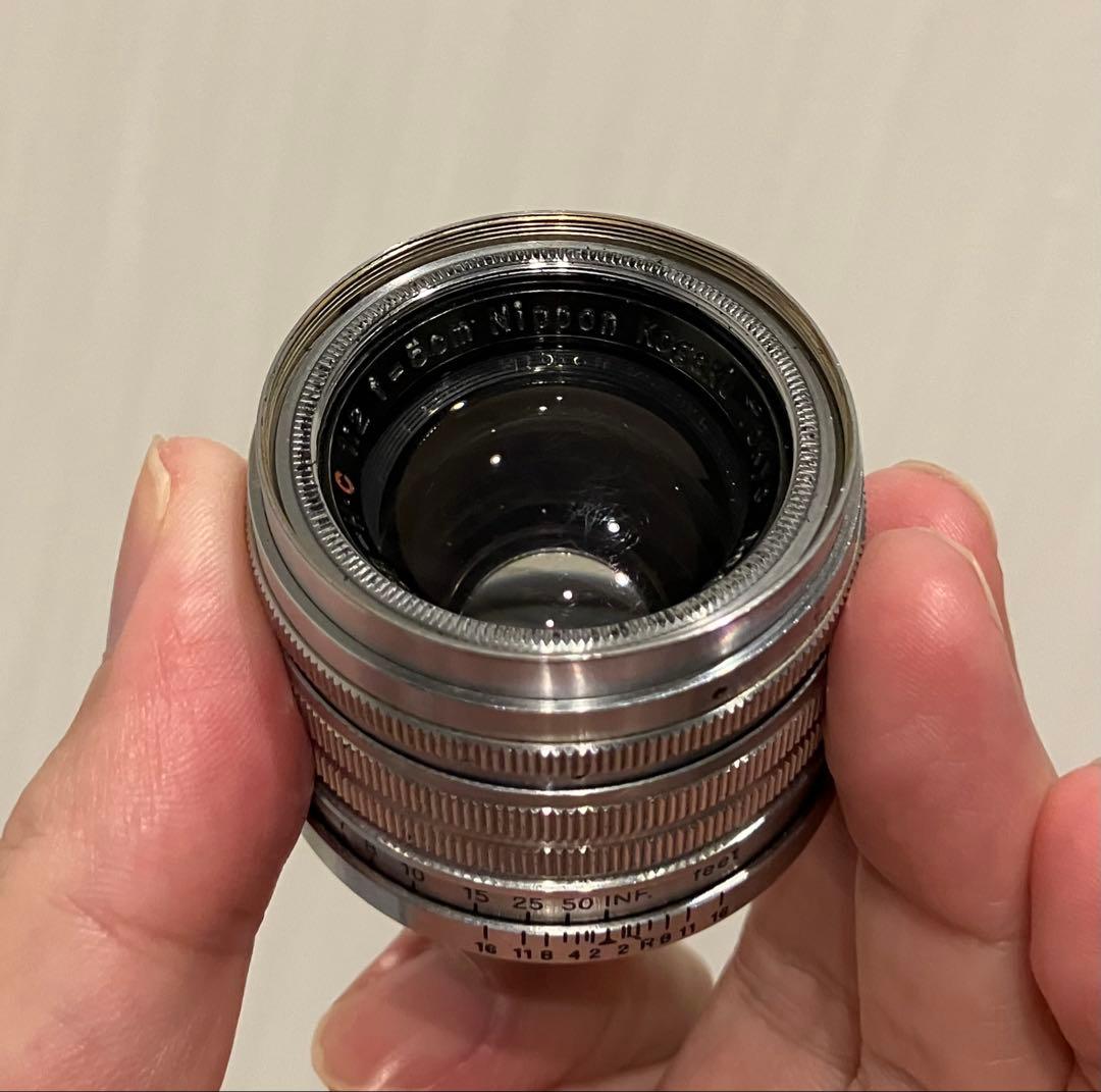 日本光学 Tokyo銘 ニコン Lマウント Nikkor 50mm f/2