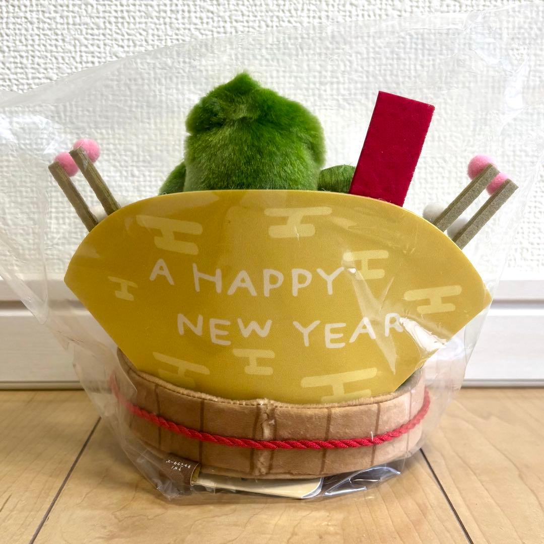 ナガノキャラクターズ　迎春かどまつぬいぐるみ　ナガノ　お正月