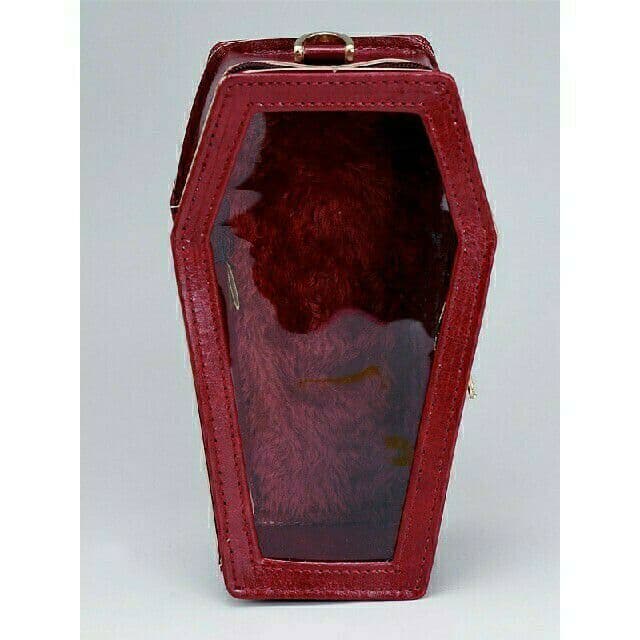 ねんどろいどどーる おでかけポーチ casket 赤 レッド 棺桶 フィギュア