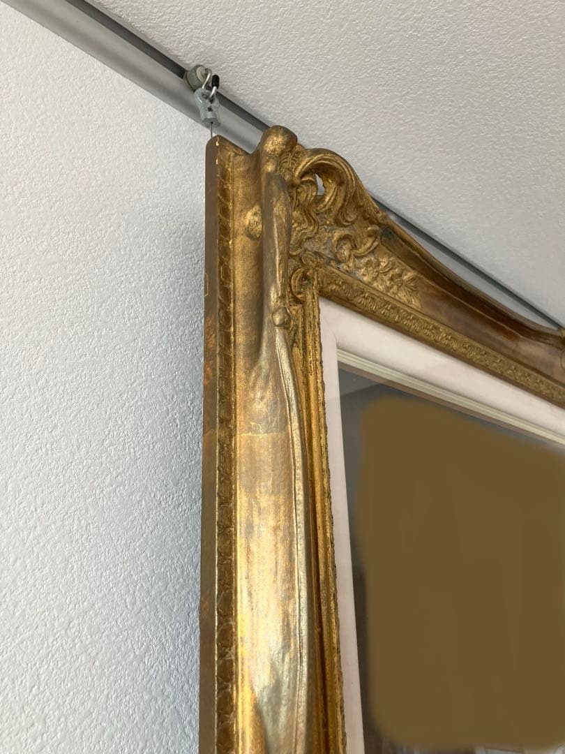 アンティーク　額縁　フレーム　レトロ　油絵　キャンパスF15