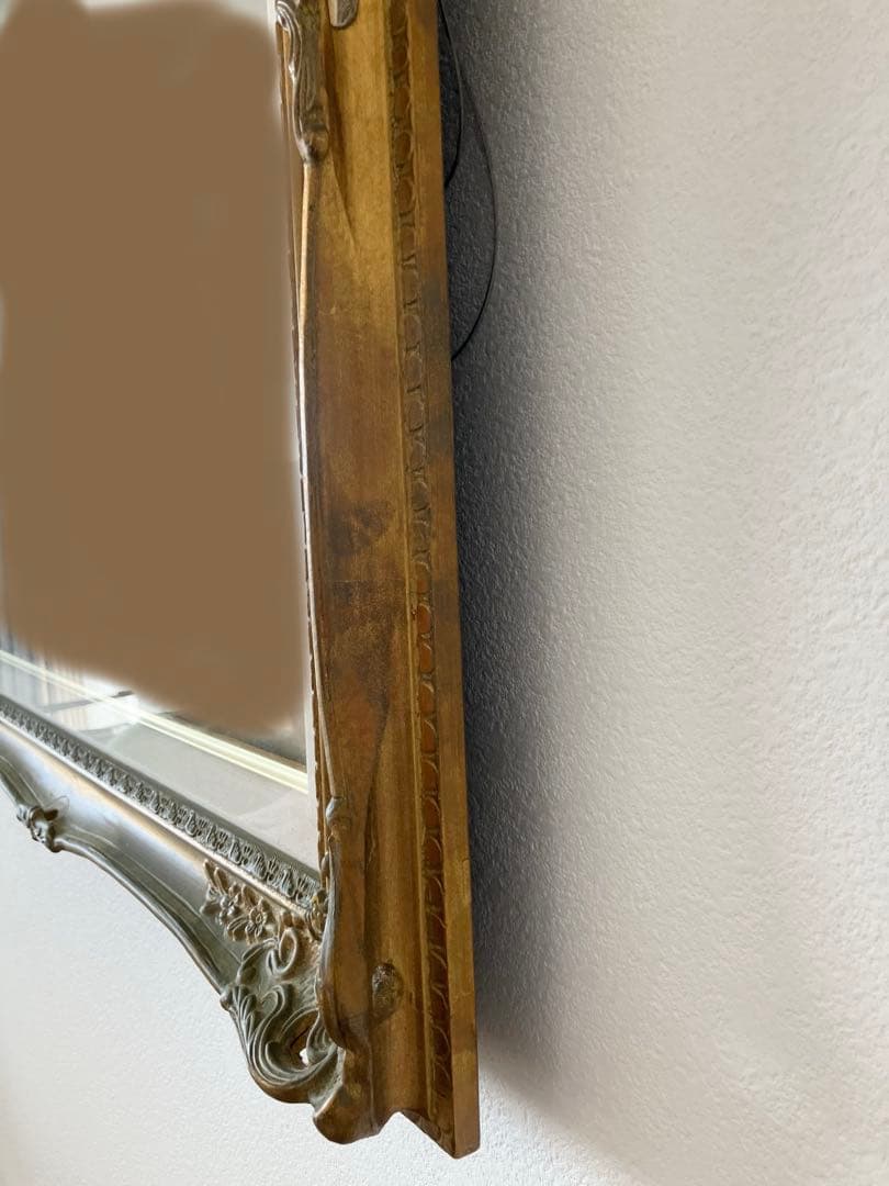 アンティーク　額縁　フレーム　レトロ　油絵　キャンパスF15