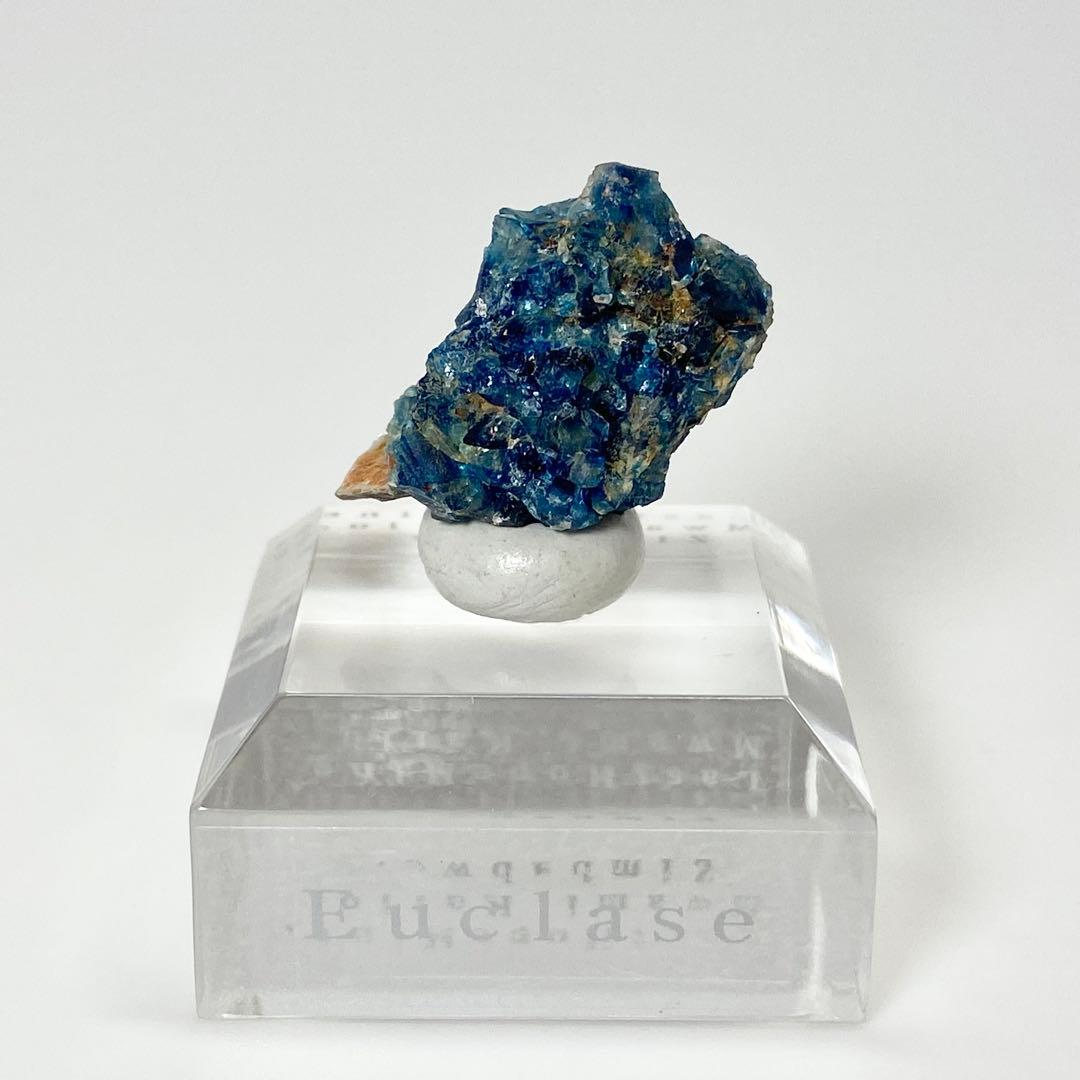 ユークレース　マイカ　ジンバブエ産　鉱物標本　原石鉱石　天然石　ストーン