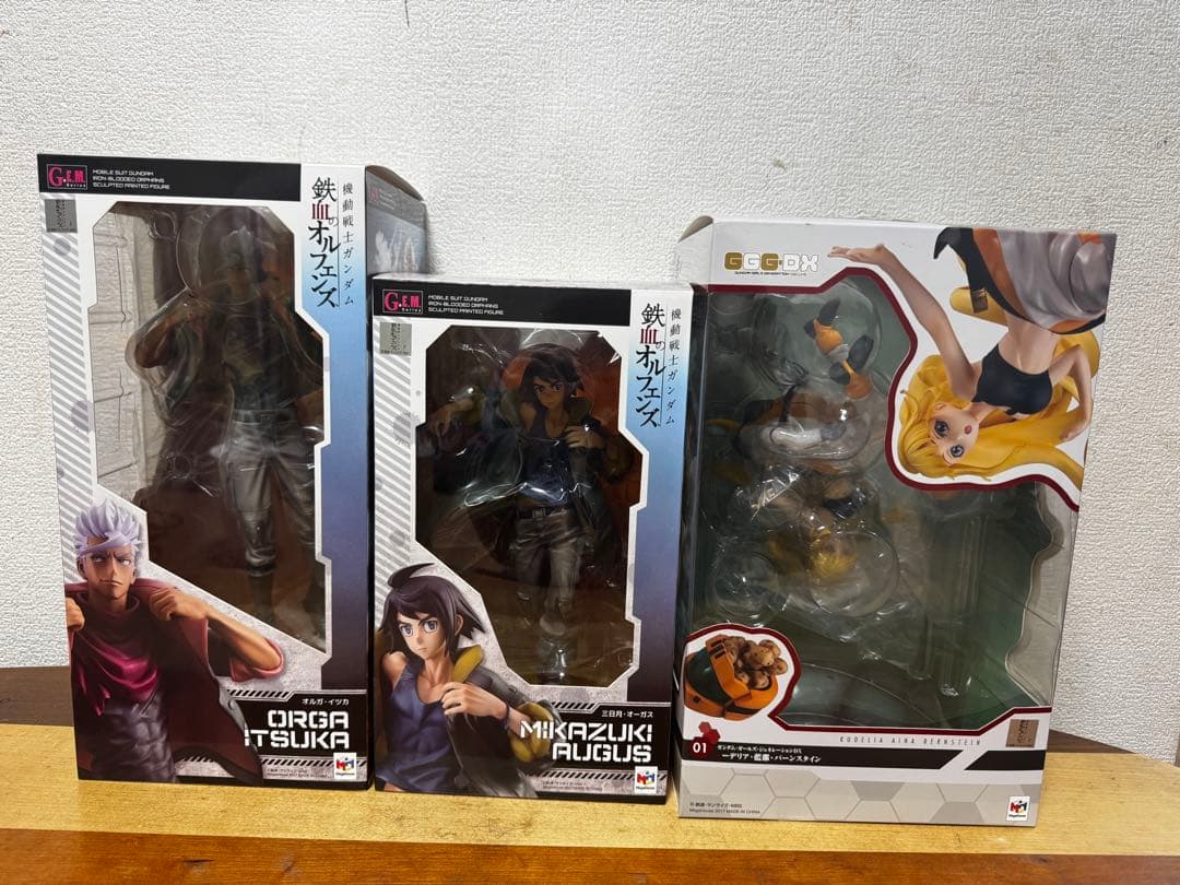 鉄血のオルフェンズ　GEMシリーズ　GGG-DXシリーズ　フィギュアセット