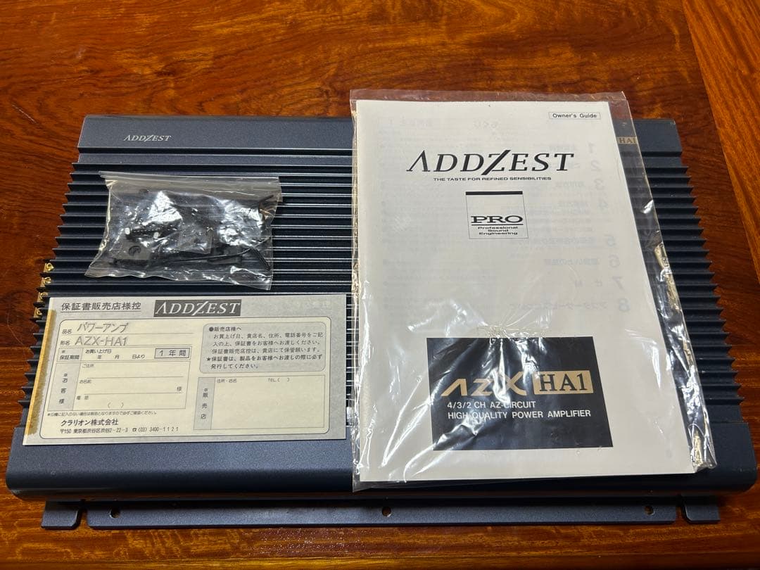 ゴハチロクイチ ADDZEST PRO AZX HA1 パワーアンプ