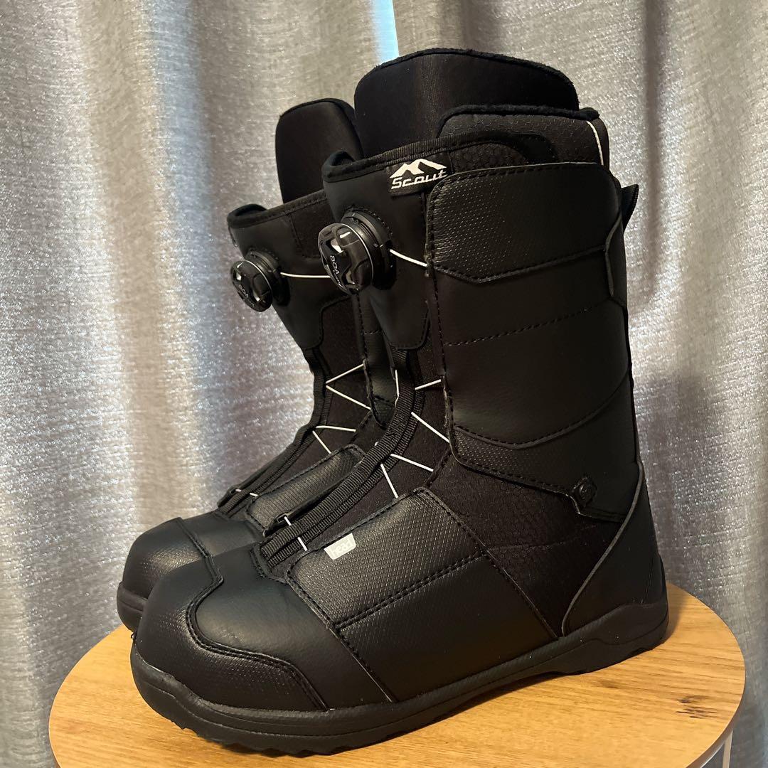 【27cm】スノーボードブーツ ブラック