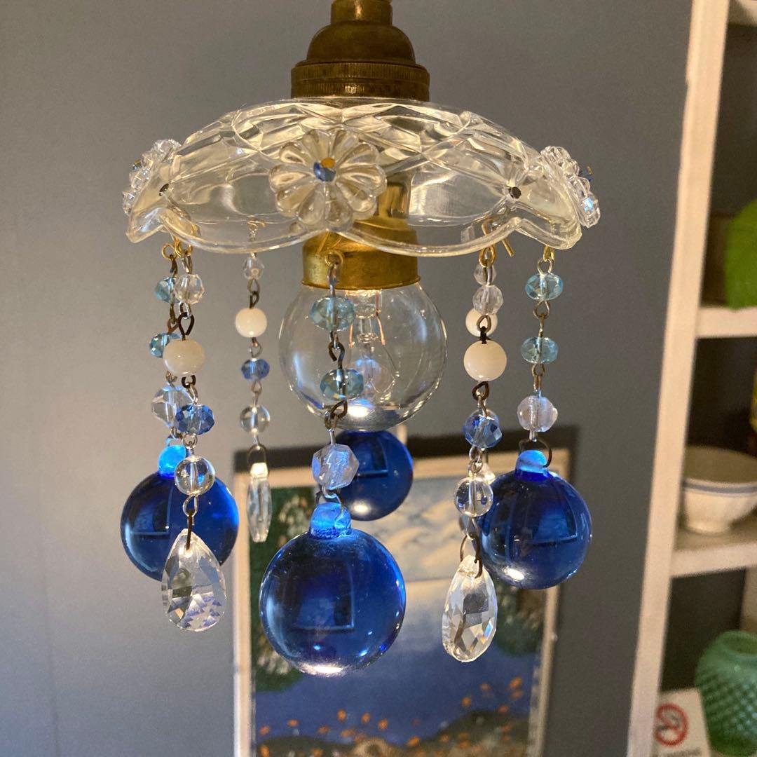 専用　シャンデリア　1920年　（Neptune）フランス　アンティーク