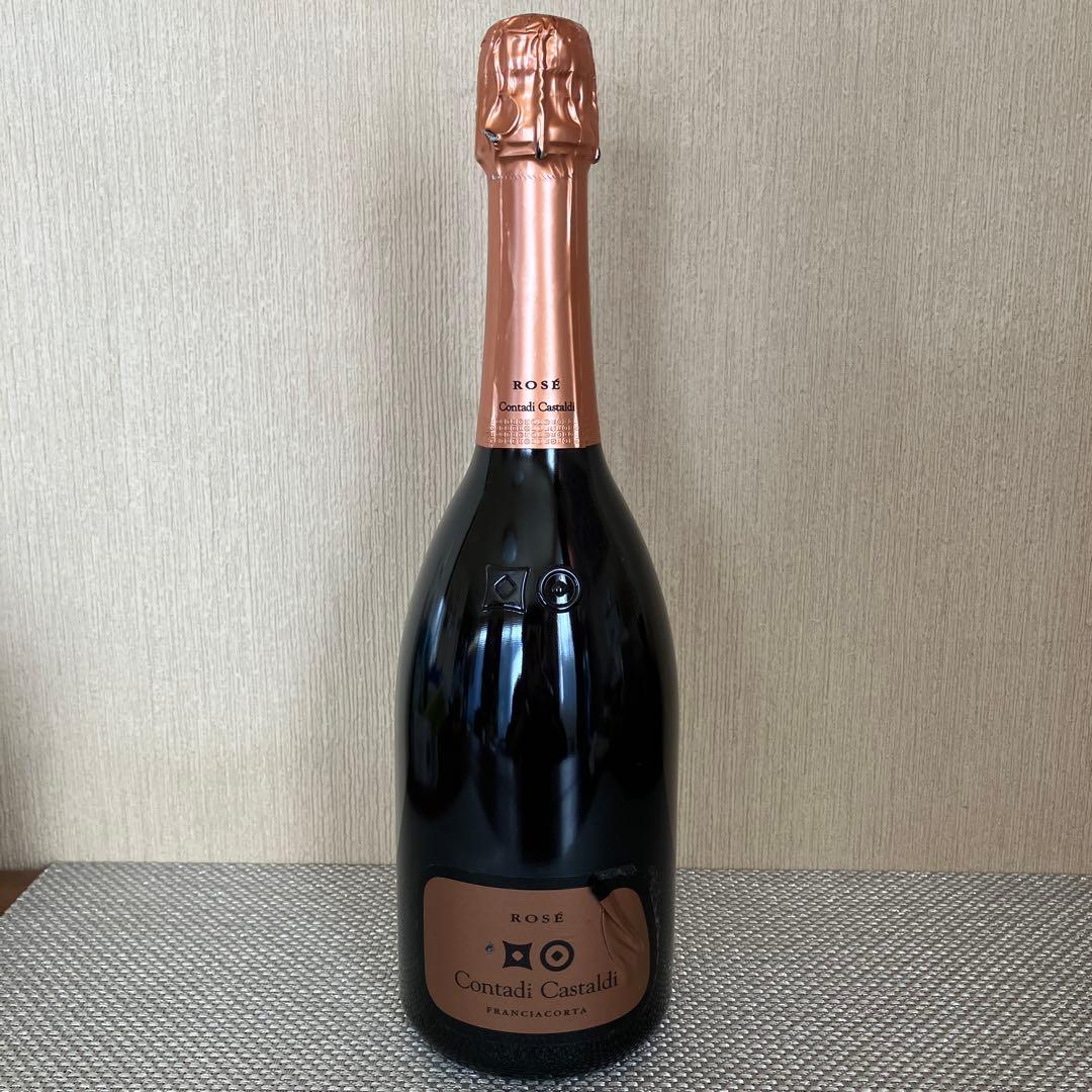フランチャコルタ ブリュット ロゼ DOCG コンタディ カスタルディ750ml