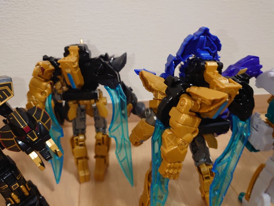 ミニプラ　テガソード　グーデバーン　ブラック大獣神　勇動　ゴジュウジャー