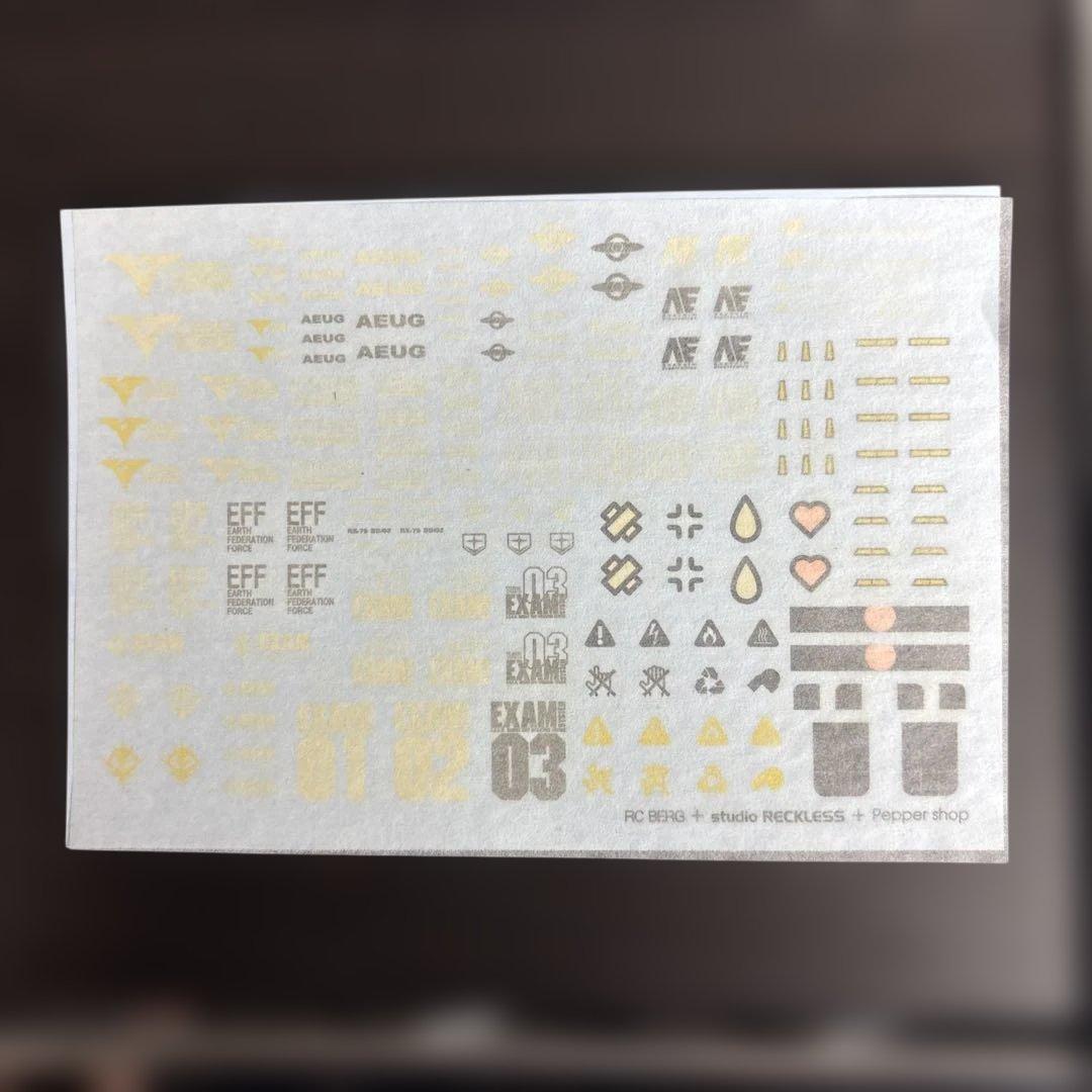 RX-79BD BLUE DESTINY 1/144 レジンキャスト