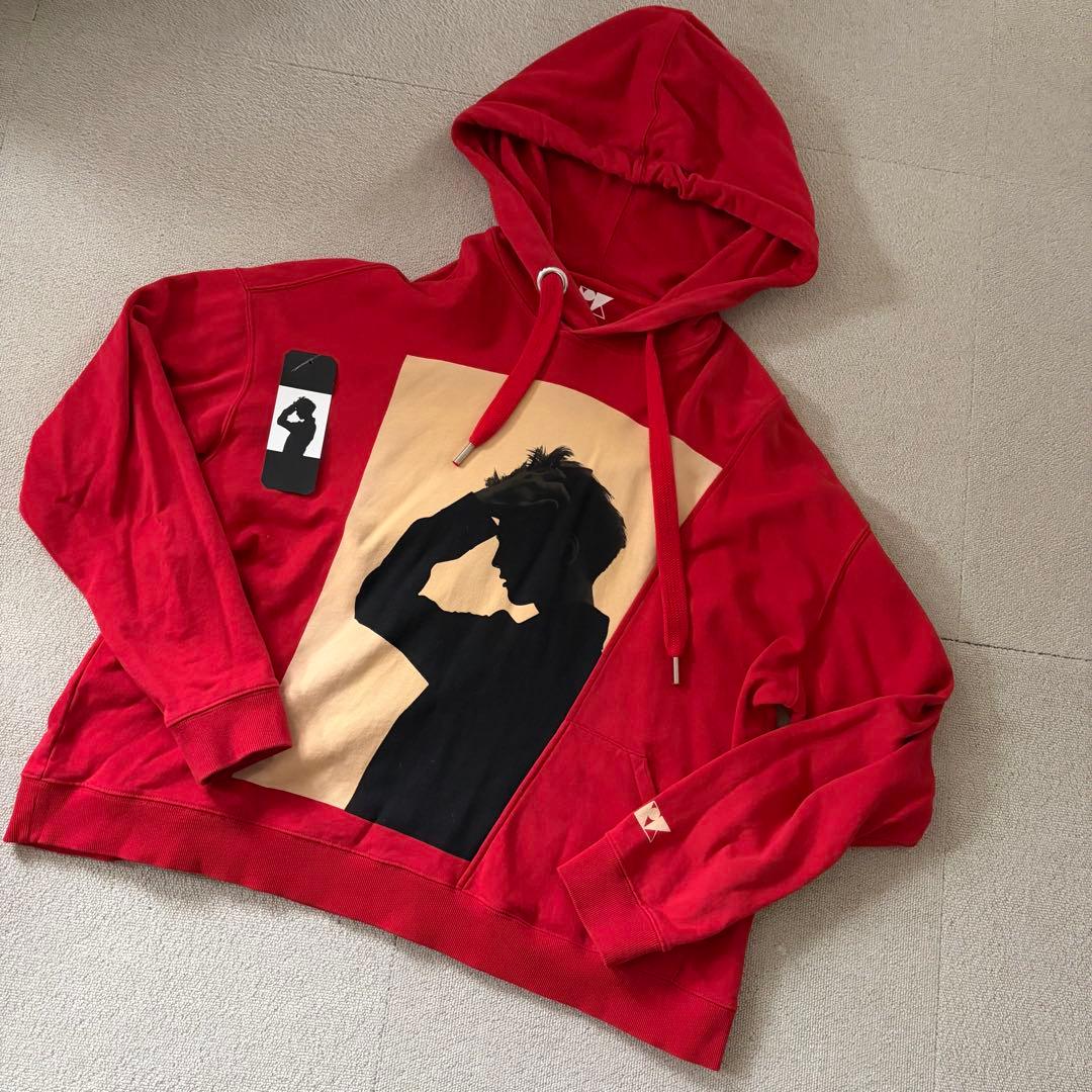 片寄涼太　EXPRESS MY MIND RED 赤　パーカー