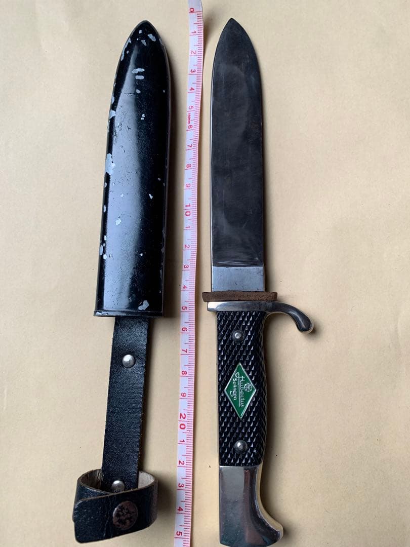 長期保管品　ゾーリンゲン　ナイフ　サビ汚れあり