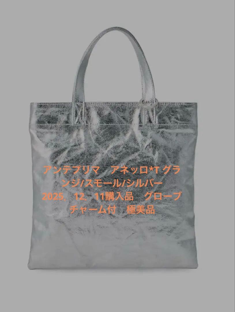 アンテプリマ　アネッロ*T グランジ/スモール/シルバー　グローブチャーム付