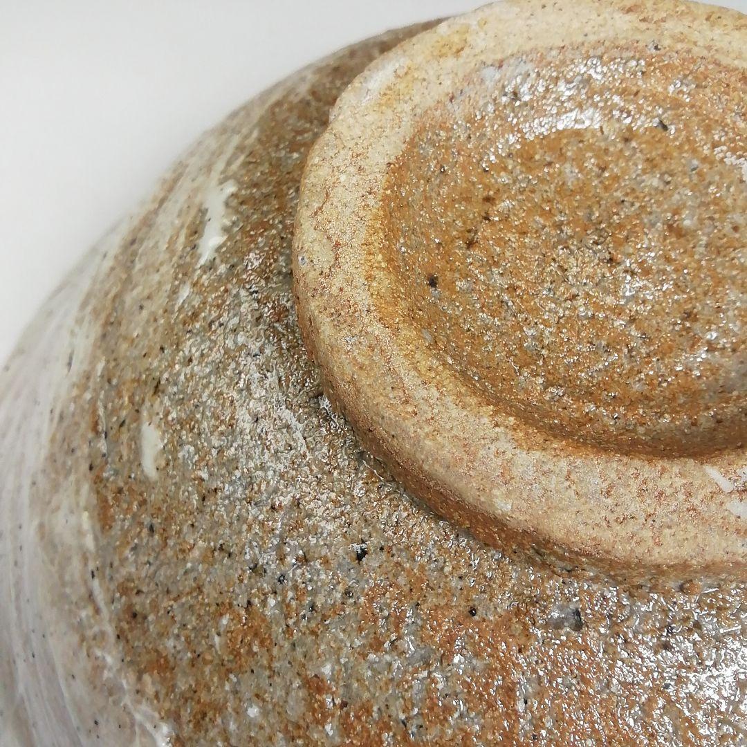 Ｗ５５　茶碗　『彫三島　刷毛目茶碗』『尾田一念 作』　共箱　抹茶碗　茶道具